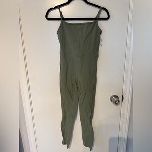 Wilfred Sage Green Spaghetti Strap Jumpsuit